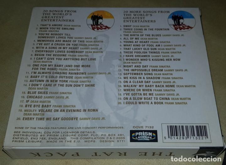 CDs de m&uacute;sica: THE RAT PACK, THE DOVE COLLECTION 2cd set. - Foto 2