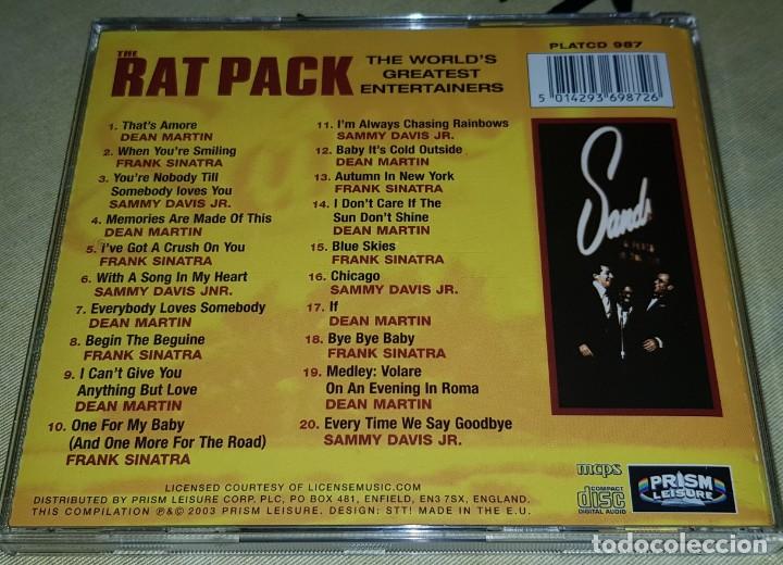 CDs de m&uacute;sica: THE RAT PACK, THE DOVE COLLECTION 2cd set. - Foto 7