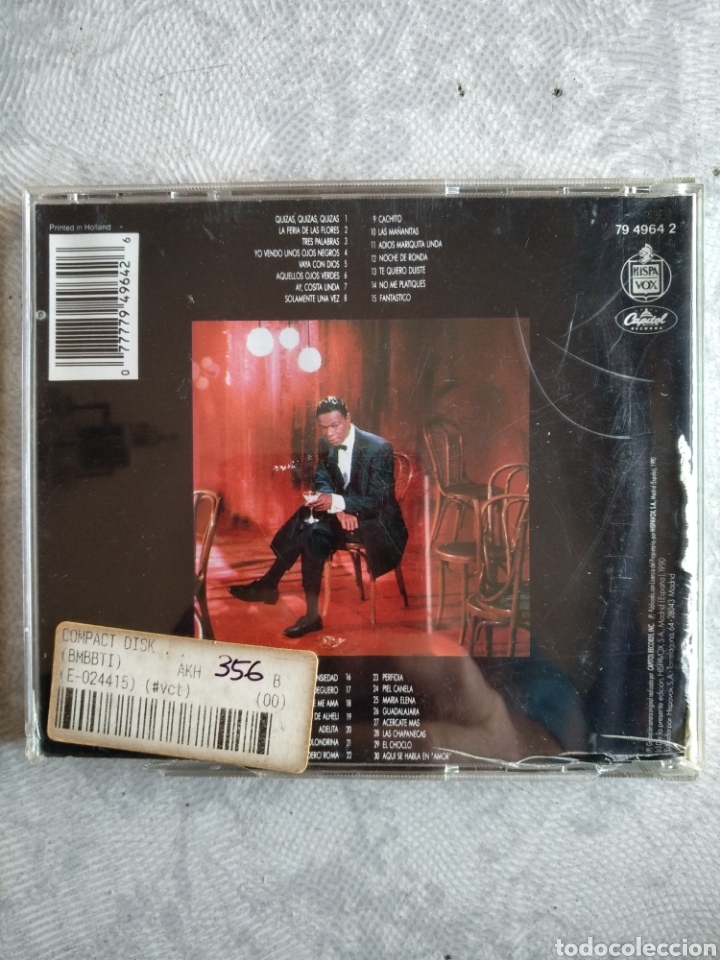 CDs de m&uacute;sica: C0Z - CD NAT KING COLE COLLECTION - Foto 4