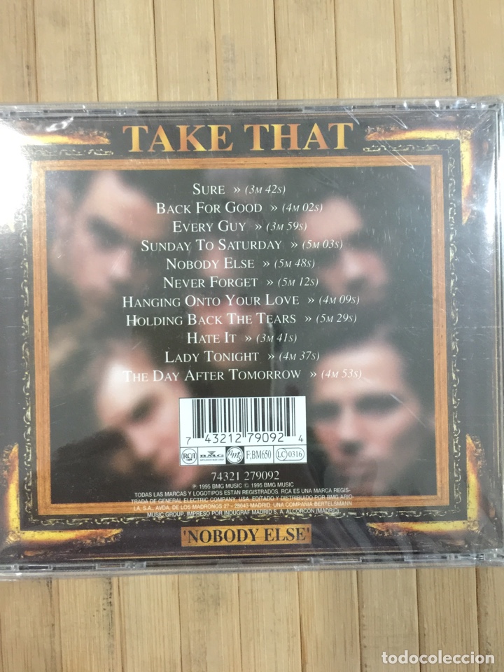 CDs de m&uacute;sica: Take That Nobody Else CD - Precintado - - Foto 2