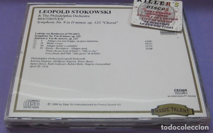 CDs de m&uacute;sica: Leopold Stokowski - Beethoven Symphony N&ordm; 9 - CD - Foto 2