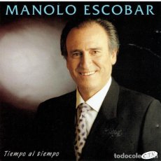 CDs de Música: CD MANOLO ESCOBAR TIEMPO AL TIEMPO 090 AQUITIENSLOQUEBUSCA ALMERIA. Lote 313337953