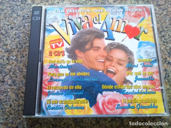 CDs de m&uacute;sica: DOBLE CD -- VIVA EL AMOR -- 28 TEMAS -- - Foto 1