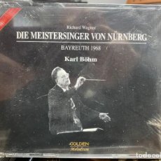 CDs de Música: WAGNER, KARL BÖHM - DIE MEISTERSINGER VON NÜRNBERG (4XCD, ALBUM). Lote 313468198