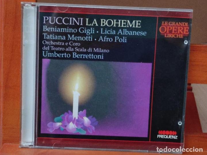 CDs de m&uacute;sica: CD - PUCCINI - LA BOHEME - 2 CDS (A45) - Foto 1
