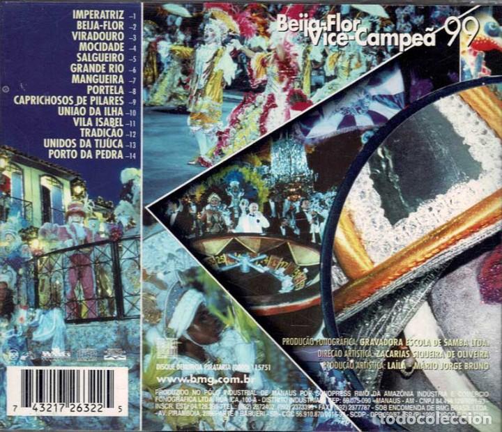 CDs de m&uacute;sica: Sambas De Enredo 2000. CD - Foto 2