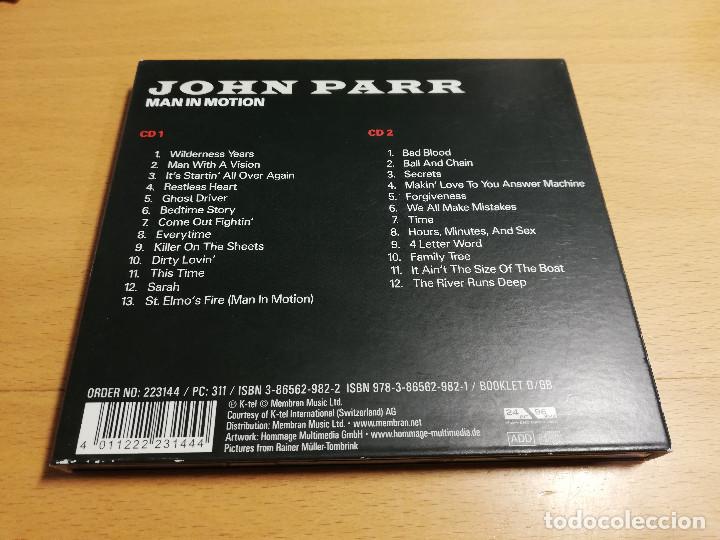 CDs de m&uacute;sica: JOHN PARR. MAN IN MOTION (2 CD SET) - Foto 4