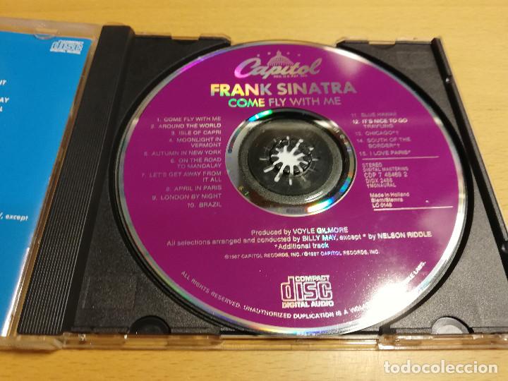 CDs de m&uacute;sica: FRANK SINATRA. COME FLY WITH ME (CD) - Foto 2