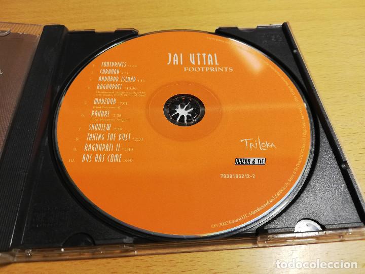 CDs de m&uacute;sica: JAI UTTAL. FOOTPRINTS (CD) - Foto 2