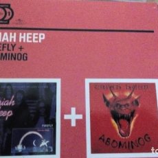 CDs de Música: URIAH HEEP FIREFLY + ABOMINOG 2XCDS EN UN PACK. Lote 313749218