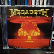 CDs de Música: MEGADETH - GREATEST HITS: BACK TO THE START. Lote 313752063