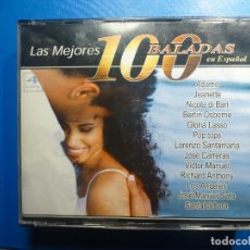 CDs de Música: 4 CD´S - COMPACT DISC - LAS MEJORES 100 BALADAS EN ESPAÑOL - DIVUCSA 2002