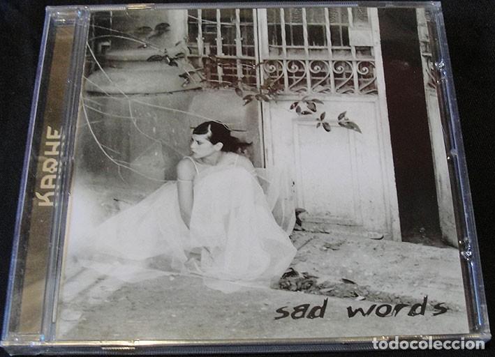CDs de M&uacute;sica: KARHE - SAD WORDS - CD PRECINTADO - MUY RARO -
