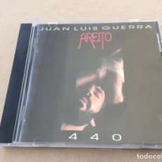 CDs de Música: JUAN LUIS GUERRA. 440. AREITO CD 1992.. Lote 313819583