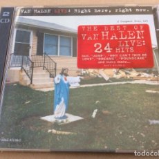 CDs de Música: VAN HALEN - LIVE· RIGHT HERE, RIGHT NOW - 2CDS.. Lote 313822043