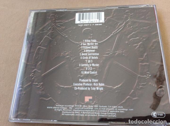 CDs de m&uacute;sica: SLAYER - DIVINE INTERVENTION - Foto 3