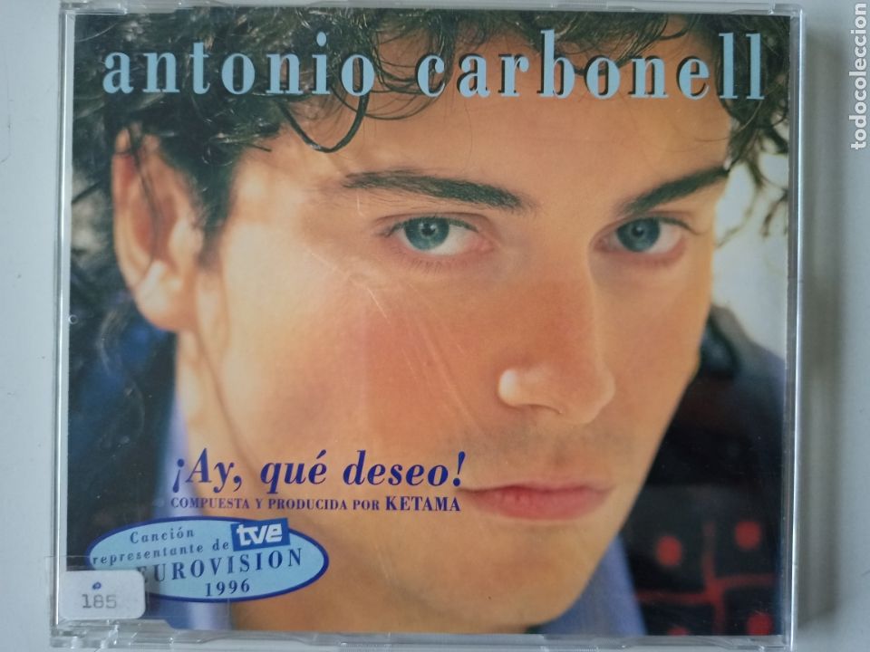 CDs de m&uacute;sica: Antonio Carbonell - Ay que deseo (CD Single) - Foto 1