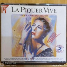 CDs de Música: CONCHA PIQUER (LA PIQUER VIVE - 26 CANCIONES DE LEYENDA) 2 CD'S 1991. Lote 313871153