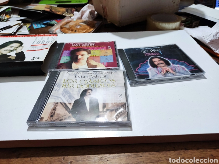 CDs de m&uacute;sica: CD Los mas grandes &eacute;xitos de Luis Cobos - Foto 2