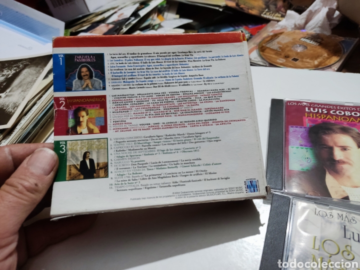 CDs de m&uacute;sica: CD Los mas grandes &eacute;xitos de Luis Cobos - Foto 3