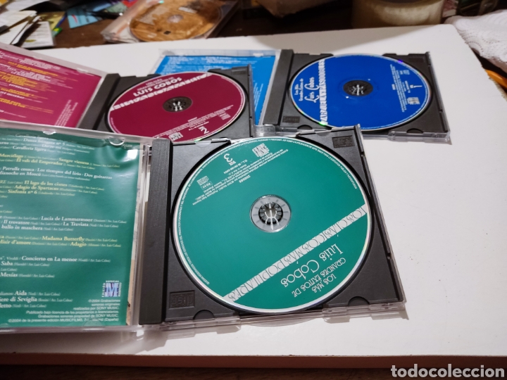 CDs de m&uacute;sica: CD Los mas grandes &eacute;xitos de Luis Cobos - Foto 7