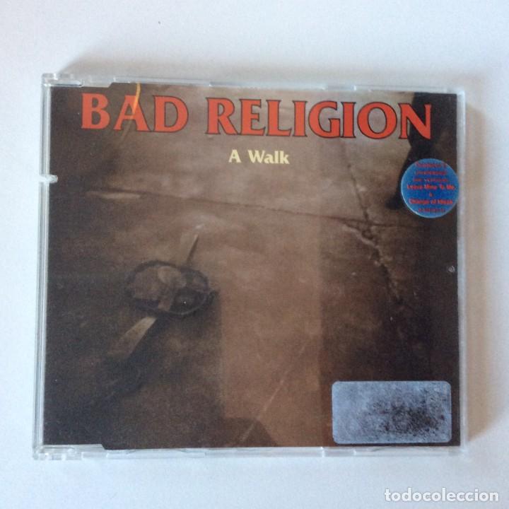 CDs de m&uacute;sica: CD SG BAD RELIGION - A WALK . PUNK - Foto 1
