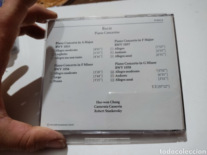 CDs de m&uacute;sica: CD piano classics Bach - Foto 4