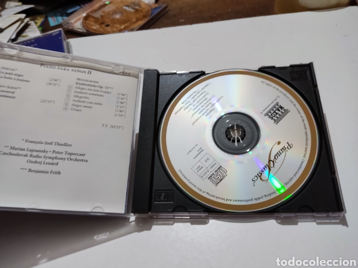 CDs de m&uacute;sica: CD piano classics, Debussy - Foto 2