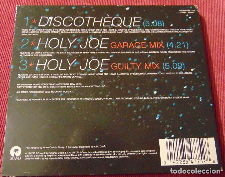 CDs de m&uacute;sica: U2 &ndash; Discoth&egrave;que - CDSINGLE UK 1997 - Foto 3