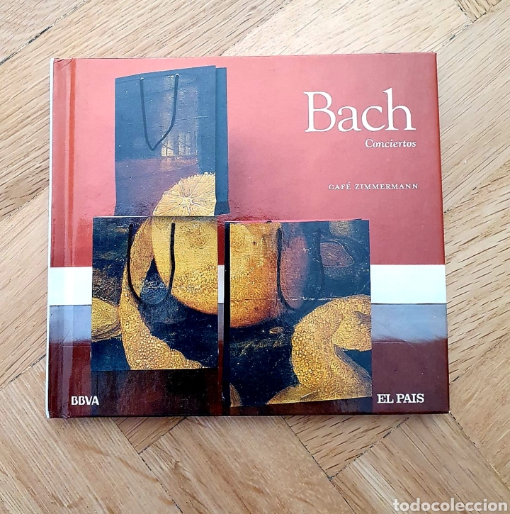 CDs de m&uacute;sica: Libro CD Bach - Conciertos - NUEVO - Foto 1