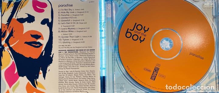 CDs de m&uacute;sica: JOY AND THE BOY. Paradise - Foto 3