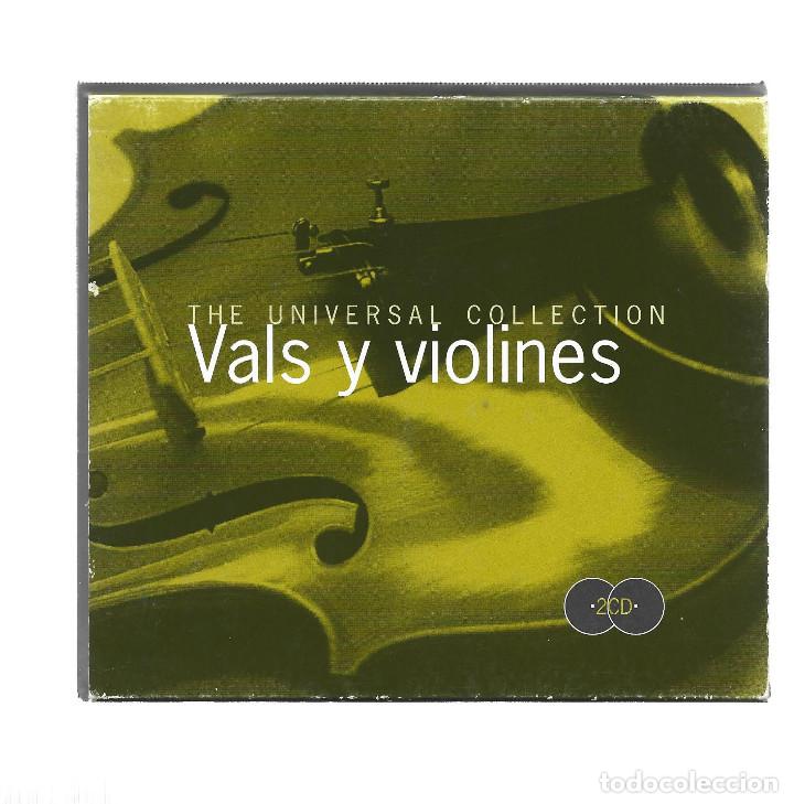 CDs de m&uacute;sica: VALS Y VIOLINES- THEUNIVERSAL COLLECTION-2 CD - Foto 1