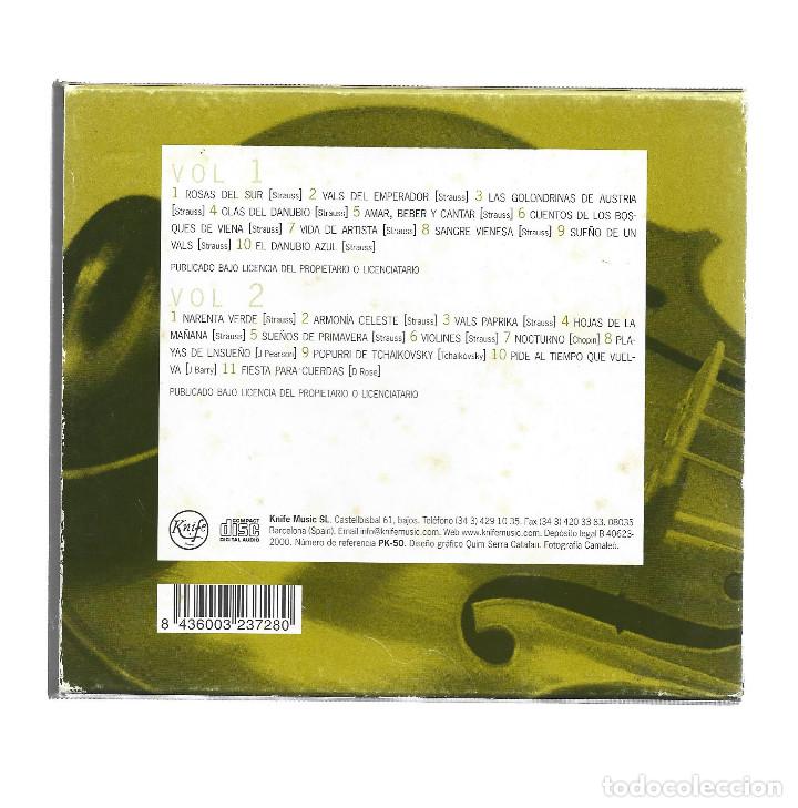 CDs de m&uacute;sica: VALS Y VIOLINES- THEUNIVERSAL COLLECTION-2 CD - Foto 2