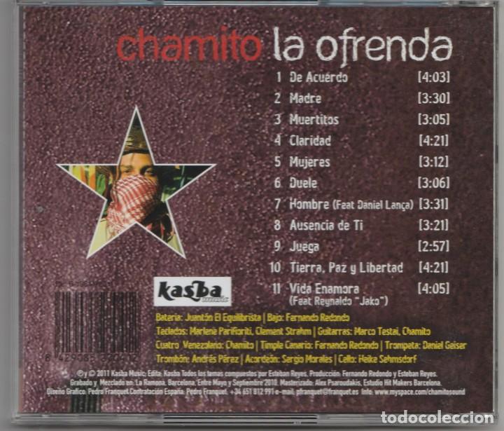 CDs de m&uacute;sica: CD - CHAMITO - LA OFRENDA - Foto 2