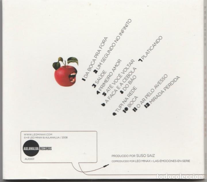 CDs de m&uacute;sica: CD - LEO MINAX - DA BOCA PRA FORA -DIGIPACK - Foto 2