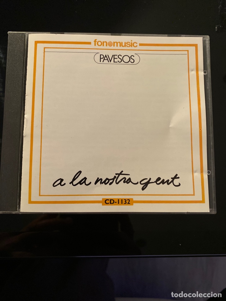 CDs de m&uacute;sica: CD PAVESOS, A LA NOSTRA GENT. - Foto 1