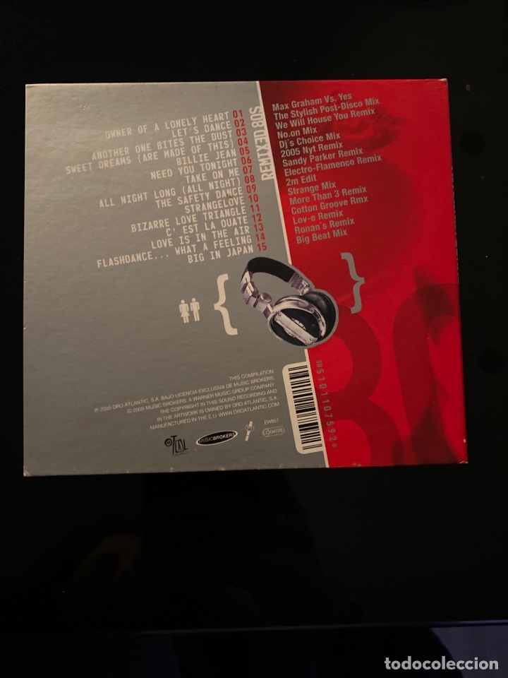 CDs de m&uacute;sica: CD INTERNATIONAL REMIXED&rsquo; 80S - Foto 2