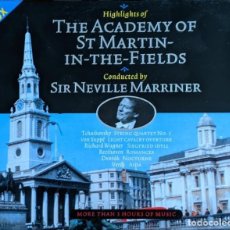 CDs de Música: SIR NEVILLE MARINER + ACADEMY OF ST MARTIN-IN-THE-FIELDS. ESTUCHE 3 CDS. Lote 314211328
