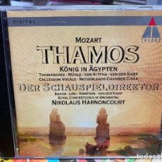 CDs de Música: MOZART, NIKOLAUS HARNONCOURT, ROYAL CONCERTGEBOUW - THAMOS, KÖNIG IN ÄGYPTEN (CD, ALBUM)