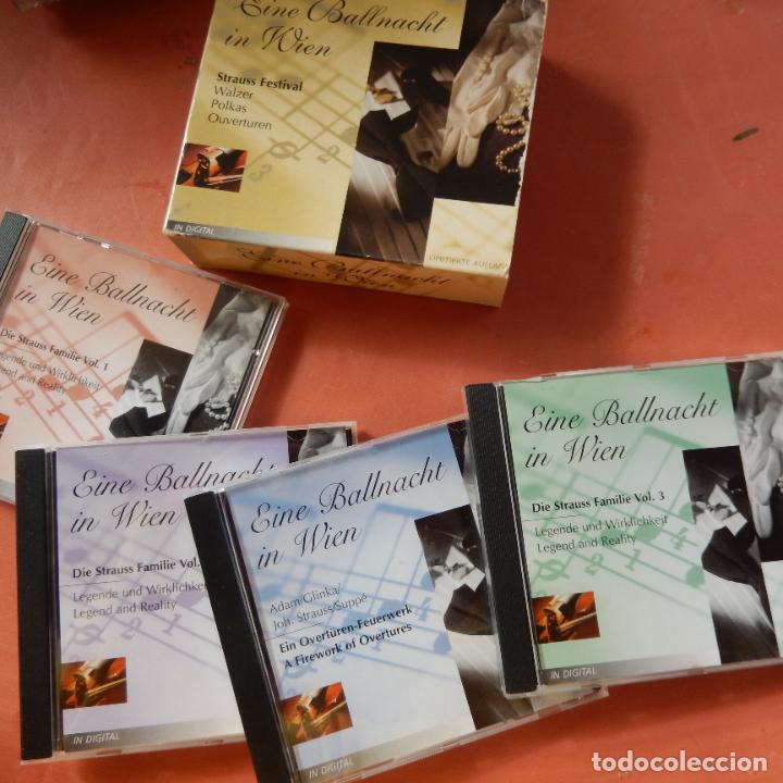 CD di Musica: EINE BALLNACHT IN WIEN - STRAUS FESTIVAL - WALZER - POLKAS -OUVERTUREN- 4 CD