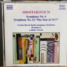 CDs de Música: SHOSTAKOVICH - LADISLAV SLOVÁK - SYMPHONY NO. 6 / SYMPHONY NO. 12 ”THE YEAR OF 1917” (CD, ALBUM)