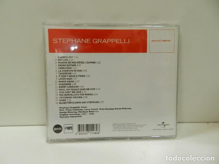 CDs de m&uacute;sica: DISCO CD. St&eacute;phane Grappelli &ndash; Tribute To Django Reinhardt. COMPACT DISC. - Foto 2