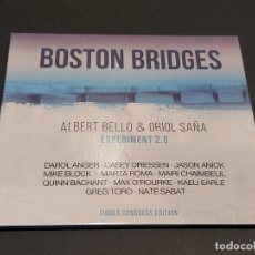 CDs de Música: ALBERT BELLO & ORIOL SAÑA / BOSTON BRIDGES / EXPERIMENT 2.0 / DIGIPACK - TEMPS RECORD / IMPECABLE.