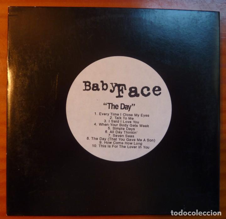 CDs de m&uacute;sica: BABY FACE / THE DAY / 1996 / CD - Foto 1