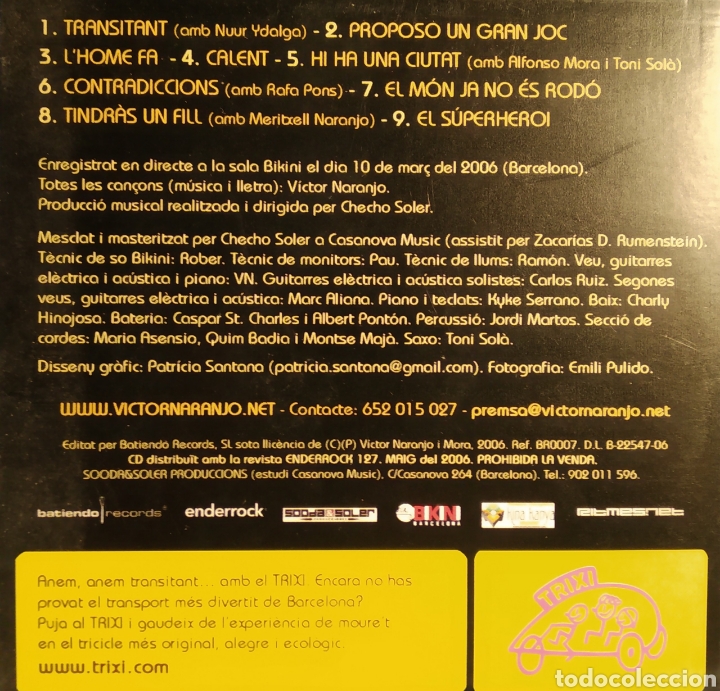 CDs de m&uacute;sica: V&iacute;ctor Naranjo - Foto 2