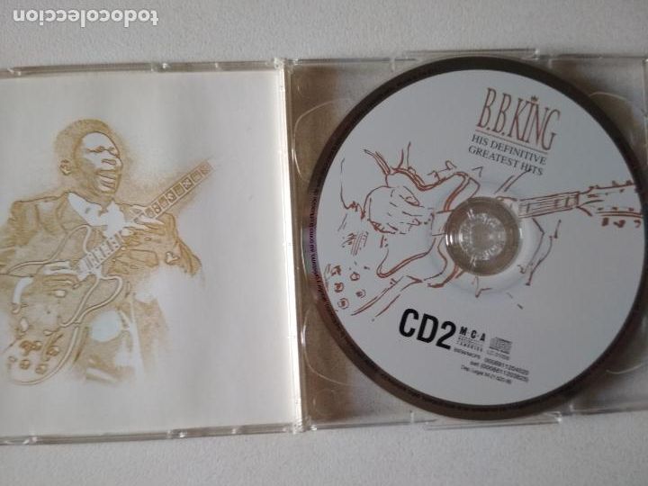 CDs de m&uacute;sica: B.B.KING, HIS DEFINITIVE GREATEST HITS, 2 CDS - Foto 5