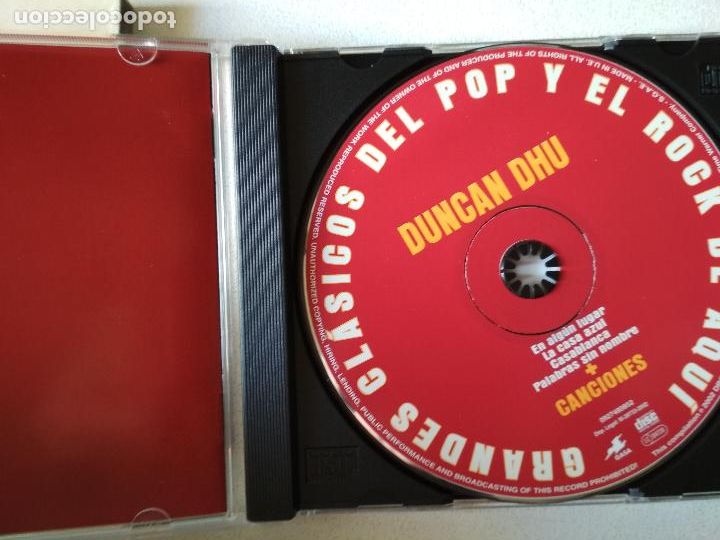 CDs de m&uacute;sica: DUNCAN DHU, CANCIONES - Foto 2