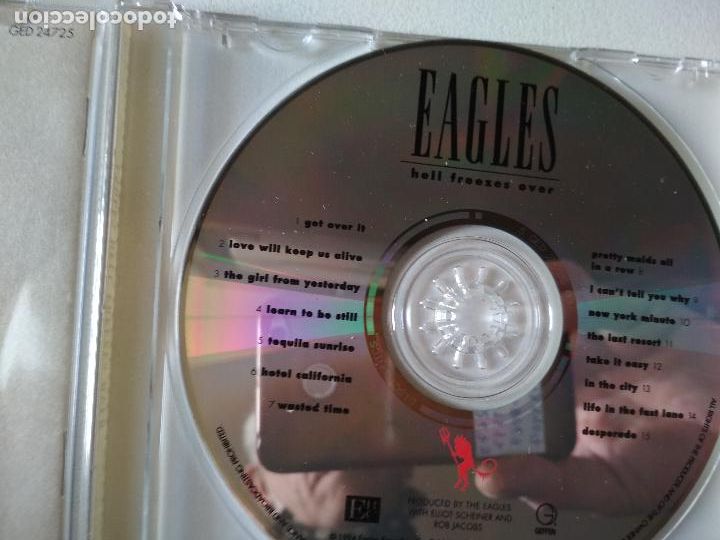 CDs de m&uacute;sica: EAGLES - HELL FREEZES OVER - Foto 3