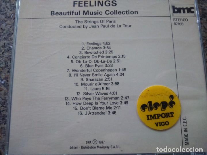 CDs de m&uacute;sica: CD -- FEELINGS -- BEAUTIFUL MUSIC COLLECTION -- - Foto 2
