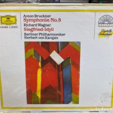 CDs de Música: BRUCKNER, WAGNER - BERLINER PHILHARMONIKER, HERBERT VON KARAJAN - SYMPHONIE NO.8 (2XCD, ALBUM)